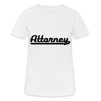 Anwalt - Frauen T-Shirt atmungsaktiv - Weiß - Vorne - AI Model Female 172 dark (172cm)