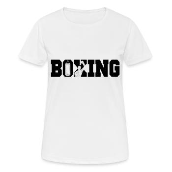 Ich kann keinen BOX-BESTSELLER 🌟🌟 haben - Frauen T-Shirt atmungsaktiv - Weiß - Vorne - AI Model Female 172 dark (172cm)