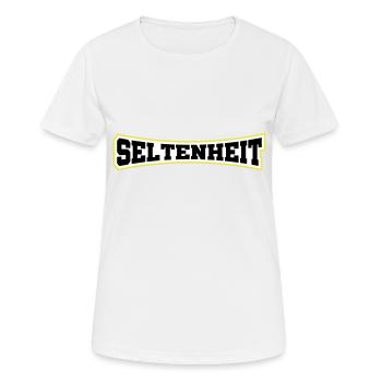 Seltenheit Selten Limitiert - Frauen T-Shirt atmungsaktiv - Weiß - Vorne - AI Model Female 172 dark (172cm)