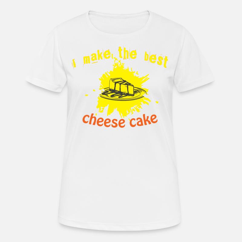 Cheesecake - Women's Breathable T-Shirt - white
