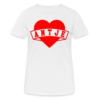 Contact Press / Media - Women's Breathable T-Shirt - white - Front - AI Model Female 172 dark (172cm)