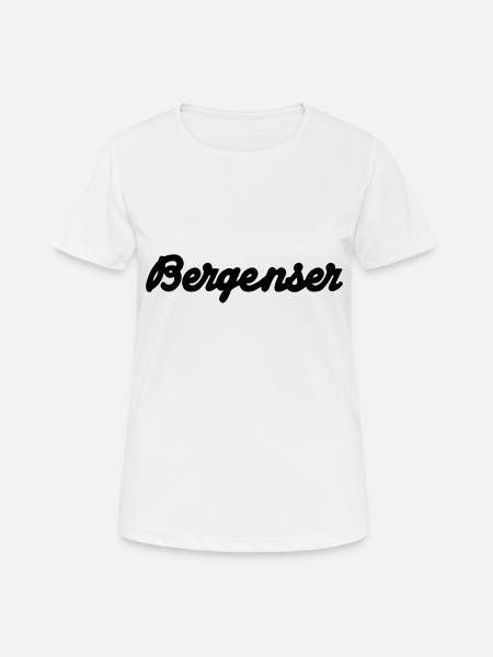 Bergenser - Women's Breathable T-Shirt - white