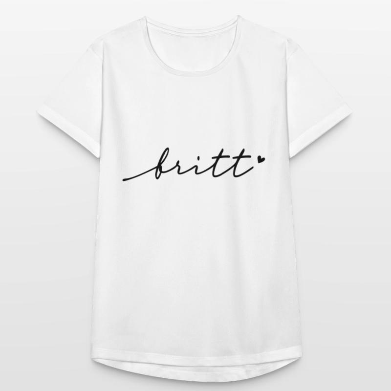 Britt Cursive Name Women's Breathable T-Shirt