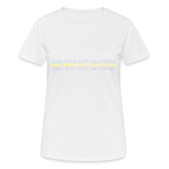 Essen aus Vietnam - Frauen T-Shirt atmungsaktiv - Weiß - Vorne - AI Model Female 172 dark (172cm)