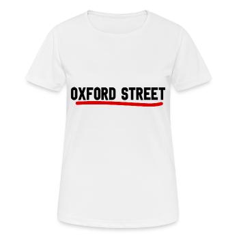 rue Oxford - T-shirt respirant Femme - blanc - Devant - AI Model Female 172 dark (172cm)