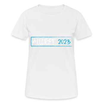 Lloret de Mar 2023 - T-shirt respirant Femme - blanc - Devant - AI Model Female 172 dark (172cm)
