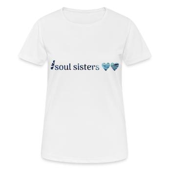 Amis - T-shirt respirant Femme - blanc - Devant - AI Model Female 172 dark (172cm)