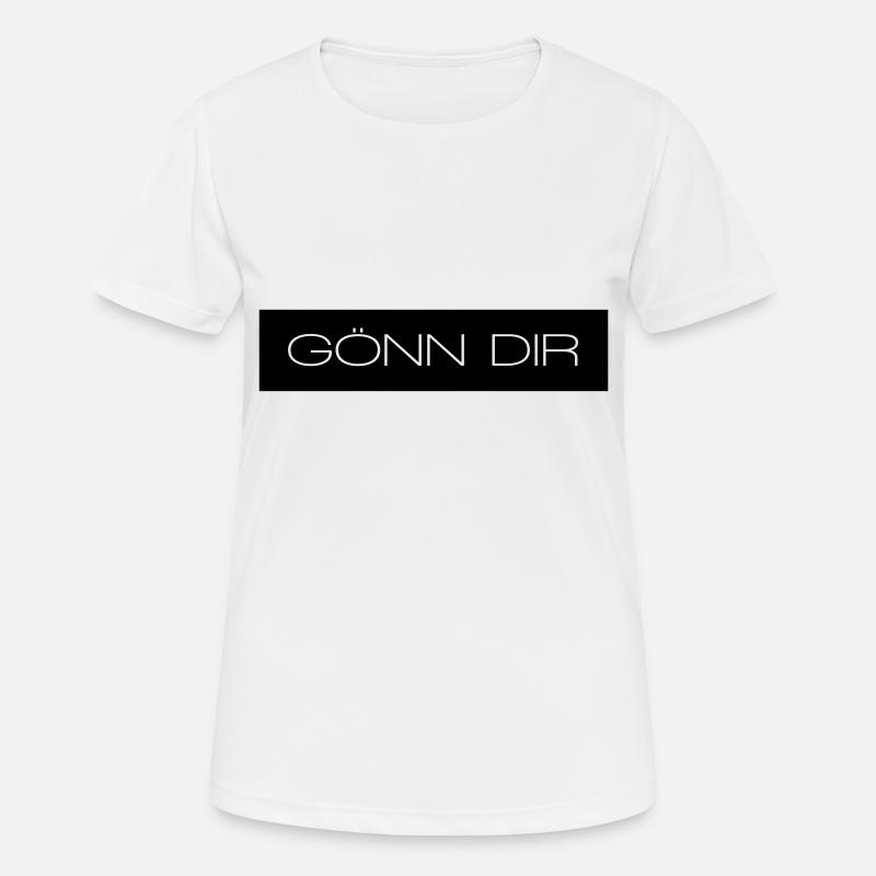 Offrez-vous - T-shirt respirant Femme - blanc