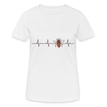 Beekeeper Beekeepers Beekeeping Gift - Women's Breathable T-Shirt - white - Front - AI Model Female 172 dark (172cm)