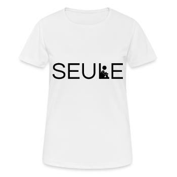 seule original cadeau - T-shirt respirant Femme - blanc - Devant - AI Model Female 172 dark (172cm)