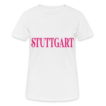 Stuttgart Old German - Women's Breathable T-Shirt - white - Front - AI Model Female 172 dark (172cm)