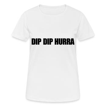 dip dip hurra - Emma MDMA Ecstasy XTC Pepp Speed - Frauen T-Shirt atmungsaktiv - Weiß - Vorne - AI Model Female 172 dark (172cm)