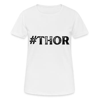 #THOR VIKING - T-shirt respirant Femme - blanc - Devant - AI Model Female 172 dark (172cm)