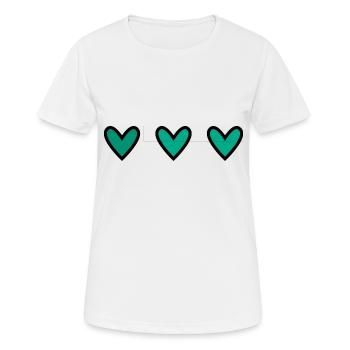 ALLES GUTE ZUM GEBURTSTAG!. ALLES GUTE ZUM GEBURTSTAG!. JAHRESTAG. - Frauen T-Shirt atmungsaktiv - Weiß - Vorne - AI Model Female 172 dark (172cm)