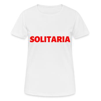 spanisch Sprache einsam sein - Frauen T-Shirt atmungsaktiv - Weiß - Vorne - AI Model Female 172 dark (172cm)