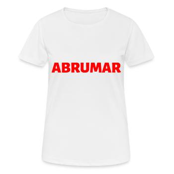 überfordert Spanisch Sprache - Frauen T-Shirt atmungsaktiv - Weiß - Vorne - AI Model Female 172 dark (172cm)