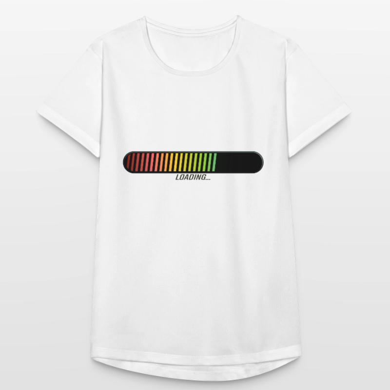 loading bar loading progress drawing l Women's Breathable T-Shirt