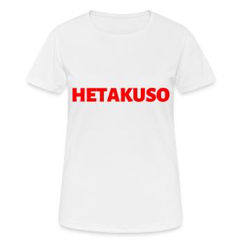 Japanisch Sprache - Frauen T-Shirt atmungsaktiv - Weiß - Vorne - AI Model Female 172 dark (172cm)