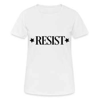 resist - T-shirt respirant Femme - blanc - Devant - AI Model Female 172 dark (172cm)