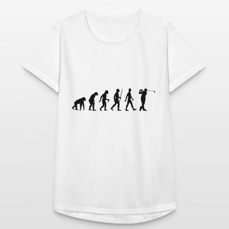 Golf Evolution Golfer Development Golfing Women's Breathable T-Shirt