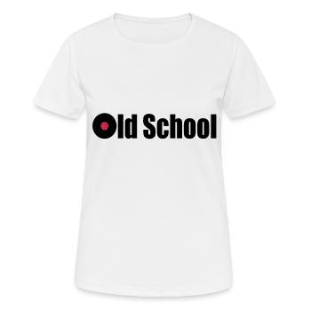 vinyle - T-shirt respirant Femme - blanc - Devant - AI Model Female 172 dark (172cm)
