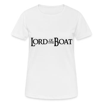 Lord of the boat - Women's Breathable T-Shirt - white - Front - AI Model Female 172 dark (172cm)