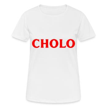 Mexikanisch Sprache - Frauen T-Shirt atmungsaktiv - Weiß - Vorne - AI Model Female 172 dark (172cm)
