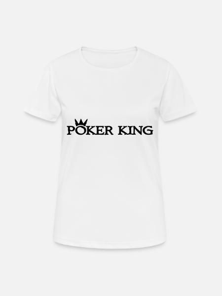 poker - Frauen T-Shirt atmungsaktiv - Weiß
