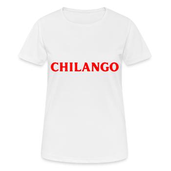 Person aus Mexiko Stadt Spanisch Sprache - Frauen T-Shirt atmungsaktiv - Weiß - Vorne - AI Model Female 172 dark (172cm)
