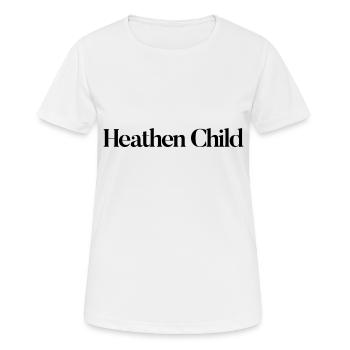 Enfant païen Esthétique Gothique Rebelle - T-shirt respirant Femme - blanc - Devant - AI Model Female 172 dark (172cm)