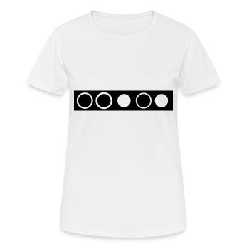 Biathlon - Women's Breathable T-Shirt - white - Front - AI Model Female 172 dark (172cm)