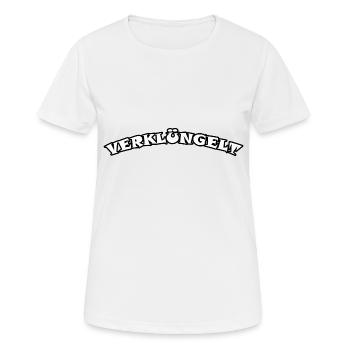VERKLÜNGELT T Shirt Kater Party Bier Alkohol - Frauen T-Shirt atmungsaktiv - Weiß - Vorne - AI Model Female 172 dark (172cm)
