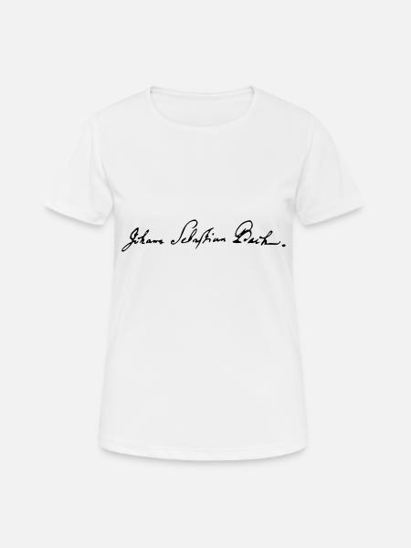 Johann Sebastian Bach - Women's Breathable T-Shirt - white