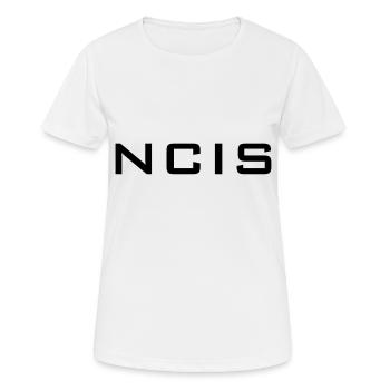 NCIS - Frauen T-Shirt atmungsaktiv - Weiß - Vorne - AI Model Female 172 dark (172cm)