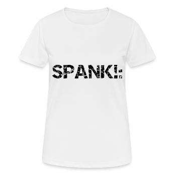 Fesser - T-shirt respirant Femme - blanc - Devant - AI Model Female 172 dark (172cm)