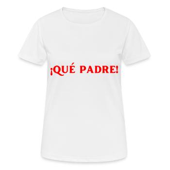 großartig Spanisch Sprache - Frauen T-Shirt atmungsaktiv - Weiß - Vorne - AI Model Female 172 dark (172cm)