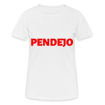 Spanisch Sprache - Frauen T-Shirt atmungsaktiv - Weiß - Vorne - AI Model Female 172 dark (172cm)