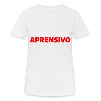 sich Sorgen machen Spanisch Sprache - Frauen T-Shirt atmungsaktiv - Weiß - Vorne - AI Model Female 172 dark (172cm)