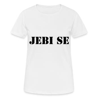 Langue slovène - T-shirt respirant Femme - blanc - Devant - AI Model Female 172 dark (172cm)