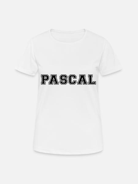 pascal - T-shirt respirant Femme - blanc