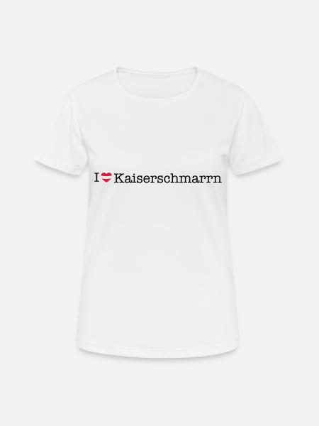 I love Kaiserschmarrn - Women's Breathable T-Shirt - white