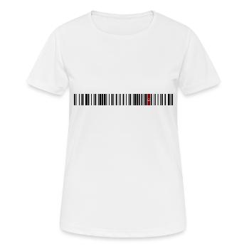 Kırşehir - Frauen T-Shirt atmungsaktiv - Weiß - Vorne - AI Model Female 172 dark (172cm)