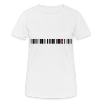 Istanbul - T-shirt respirant Femme - blanc - Devant - AI Model Female 172 dark (172cm)