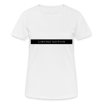 Limited Edition - T-shirt respirant Femme - blanc - Devant - AI Model Female 172 dark (172cm)