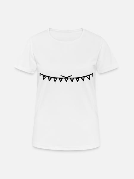 Garland - Women's Breathable T-Shirt - white