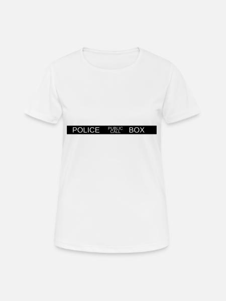 tardis - Women's Breathable T-Shirt - white