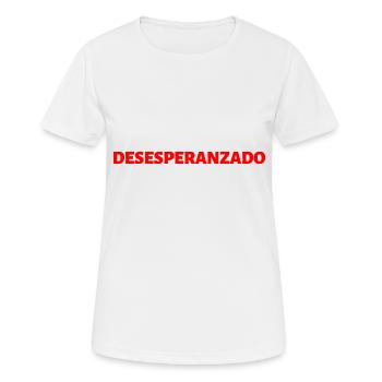 hoffnungslos Spanisch Sprache - Frauen T-Shirt atmungsaktiv - Weiß - Vorne - AI Model Female 172 dark (172cm)