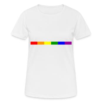 stylish re-bending - Women's Breathable T-Shirt - white - Front - AI Model Female 172 dark (172cm)