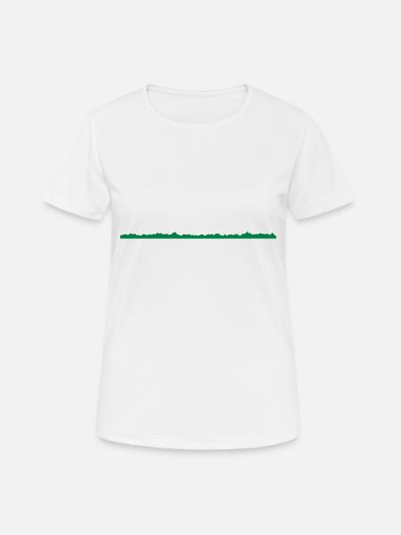 hills - Women's Breathable T-Shirt - white