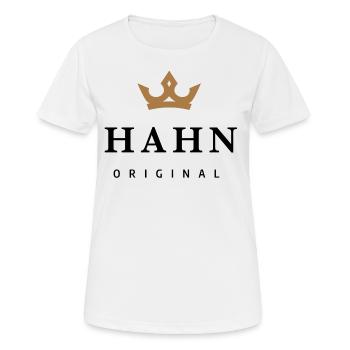 Hahn - Frauen T-Shirt atmungsaktiv - Weiß - Vorne - AI Model Female 172 dark (172cm)